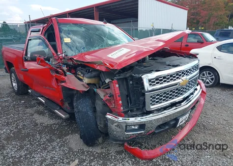 2014 Chevrolet Silverado 1500 1Lt from USA, damaged, VIN 1GCVKREC3EZ306295